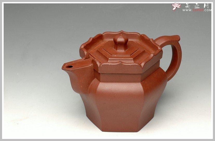 紫砂壶图片：精品 全手僧帽 - 宜兴紫砂壶网