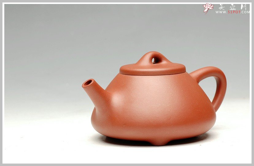 紫砂壶图片：功夫茶必备实用佳品 小子冶石瓢120cc - 宜兴紫砂壶网