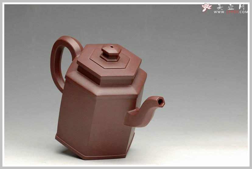 紫砂壶图片：实力之作 全手精品 石耕六方 - 宜兴紫砂壶网