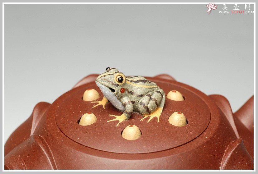 紫砂壶图片：紫泥莲子套壶 - 宜兴紫砂壶网