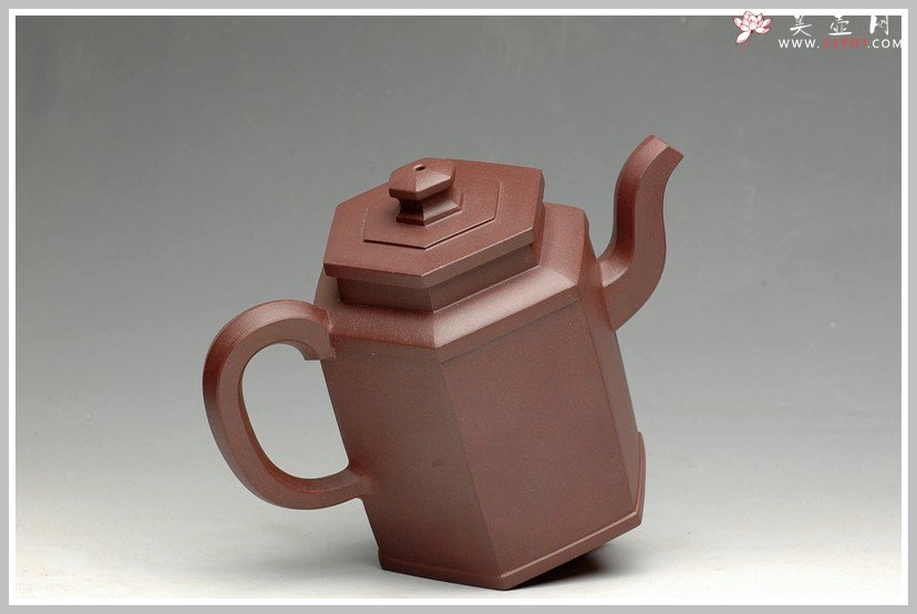 紫砂壶图片：实力之作 全手精品 石耕六方 - 宜兴紫砂壶网