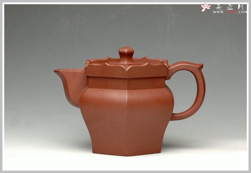 紫砂壶图片：精品 全手僧帽 - 宜兴紫砂壶网