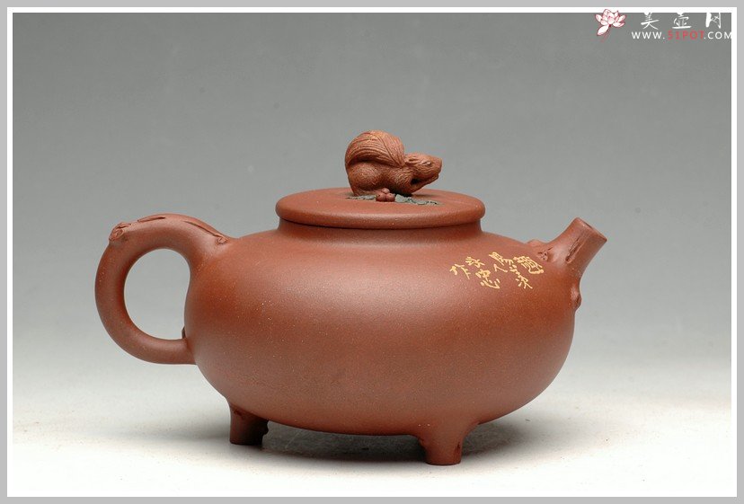 紫砂壶图片：自然之趣 翘嘴可人 甜趣 - 宜兴紫砂壶网