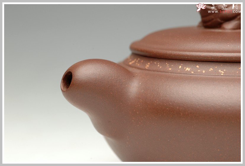 紫砂壶图片：极品老紫泥 道洪风格之金蟾 进宝 - 宜兴紫砂壶网