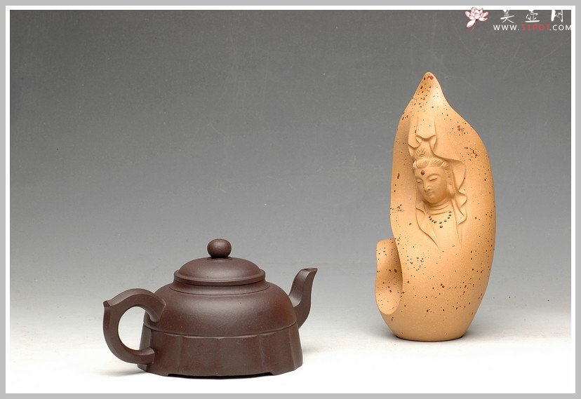 紫砂壶图片：小裙花 - 宜兴紫砂壶网