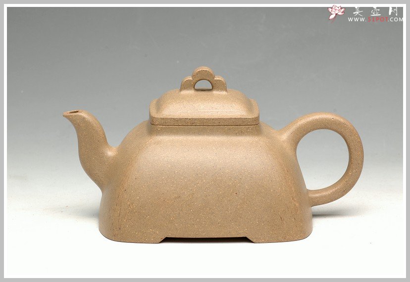 紫砂壶图片：老段 全手精工孤菱 - 宜兴紫砂壶网