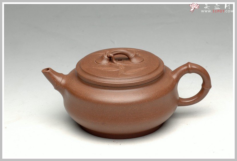 紫砂壶图片：竹风之韵 小雅竹 - 宜兴紫砂壶网