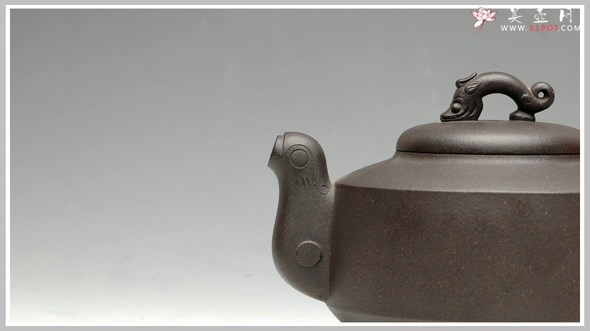 紫砂壶图片：龙运在手 灵龙壶 - 宜兴紫砂壶网