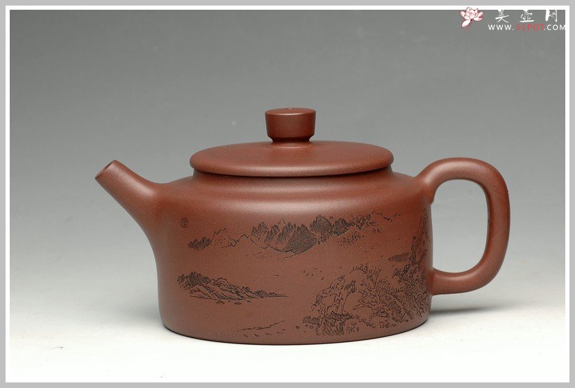 紫砂壶图片：桑扁1 - 宜兴紫砂壶网