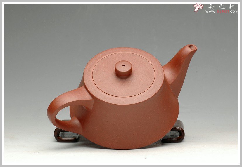 紫砂壶图片：线条之优美 础韵 - 宜兴紫砂壶网