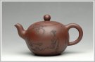 紫砂壶图片：文气十足 一粒珠 - 宜兴紫砂壶网