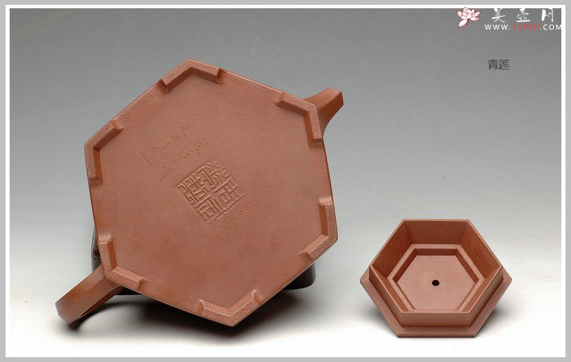 紫砂壶图片：孤品 法度深严 大气磅礴 全手工 资深收藏级 六方城壶 已出 - 宜兴紫砂壶网