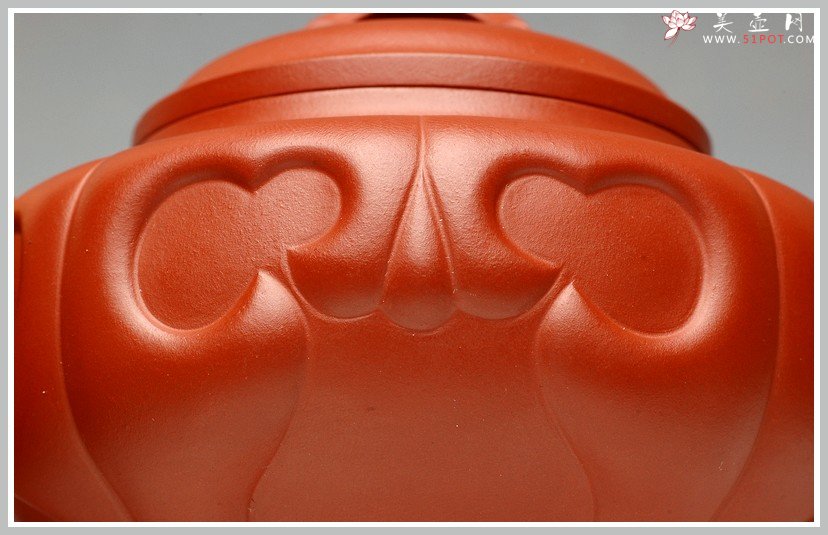 紫砂壶图片：赵庄红泥 经典代表作 四季如意 - 宜兴紫砂壶网