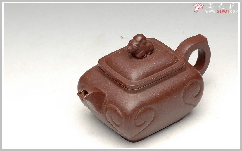 紫砂壶图片：吉羊如意  全手高难度 - 宜兴紫砂壶网