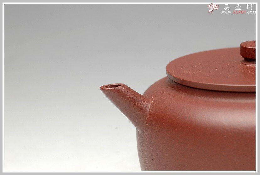 紫砂壶图片：王强爱徒 实力之作 俊秀稳重 平盖莲子 - 宜兴紫砂壶网