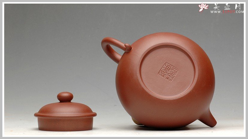 紫砂壶图片：曲峰优质地曹清 莲子 - 宜兴紫砂壶网