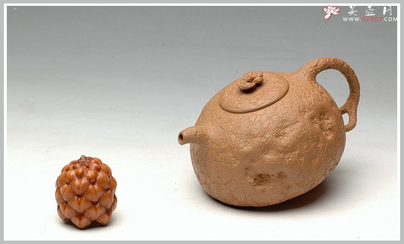 紫砂壶图片：夏立 全手小供春 - 宜兴紫砂壶网