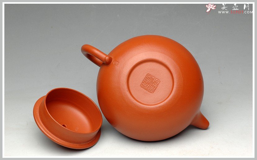 紫砂壶图片：气度不凡、实力体现 全手仿古 赵庄朱泥 - 宜兴紫砂壶网