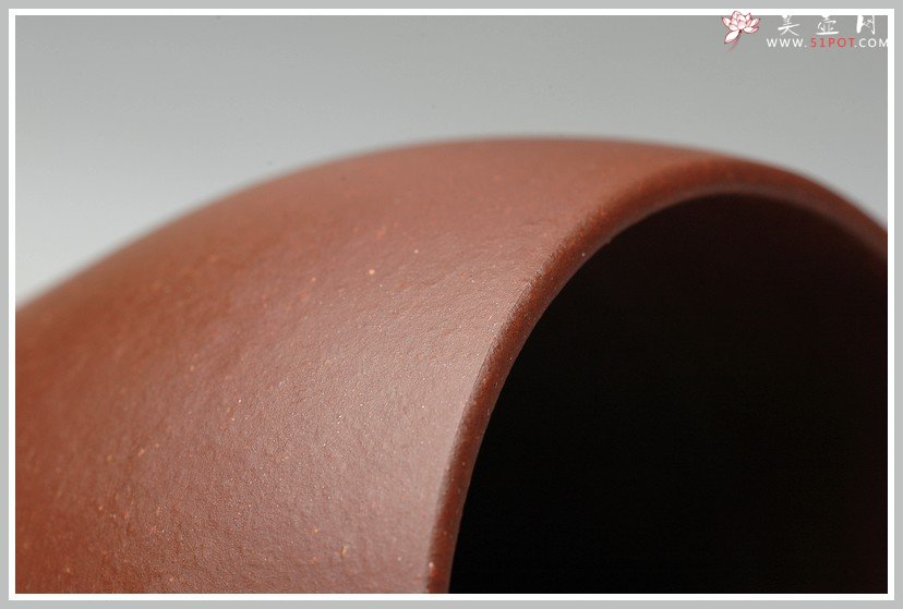 紫砂壶图片：优质地槽青 全手鼓型单杯 圆润 稳如山 - 宜兴紫砂壶网