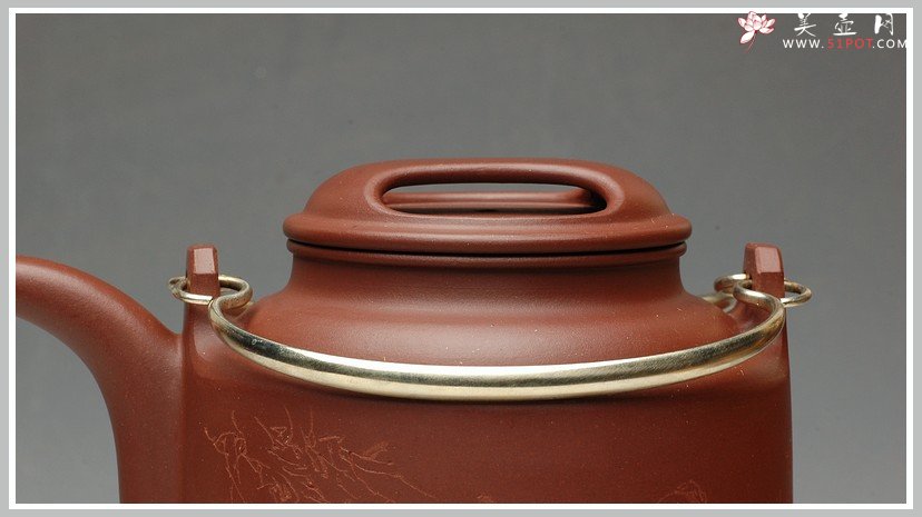 紫砂壶图片：饱满匀称 全手演绎洋桶 - 宜兴紫砂壶网