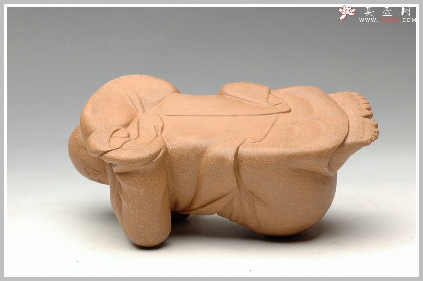 紫砂壶图片：优质段泥漂亮 前途无量 送礼佳品 - 宜兴紫砂壶网