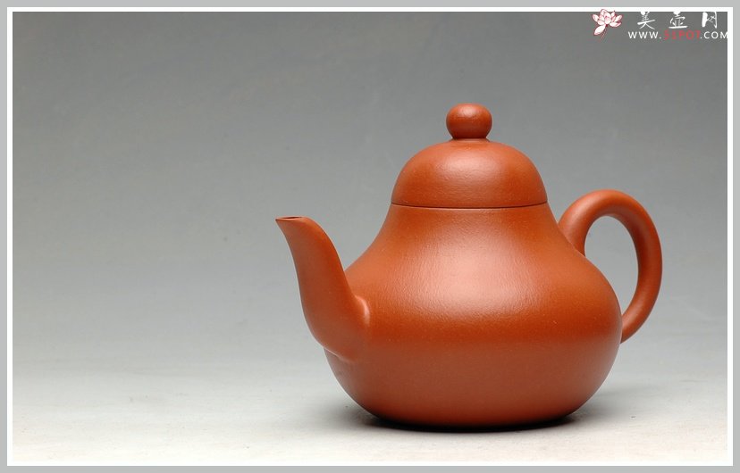 紫砂壶图片：俊秀高雅 摹古取趣  全手思亭 - 宜兴紫砂壶网