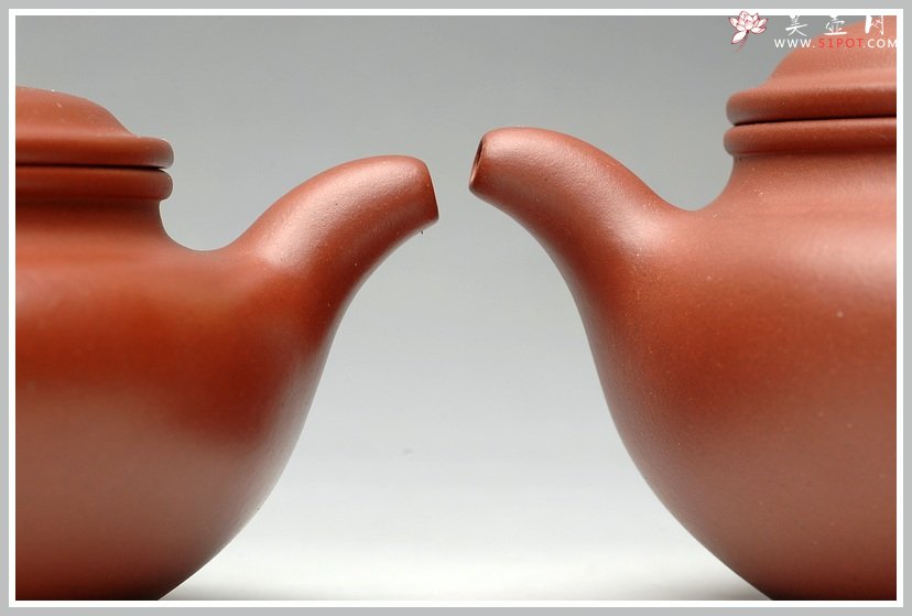 紫砂壶图片：温润如玉 追慕大亨 全手扁腹 - 宜兴紫砂壶网