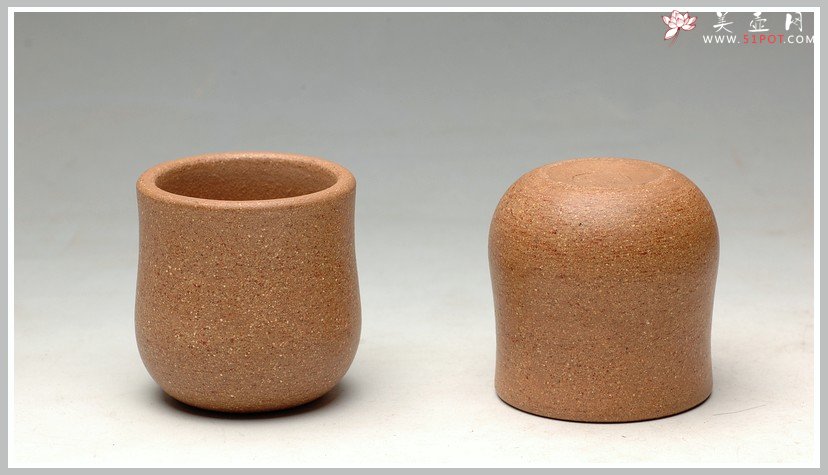 紫砂壶图片：几个优质好料手工杯 红皮龙 段泥 紫泥 朱泥 - 宜兴紫砂壶网