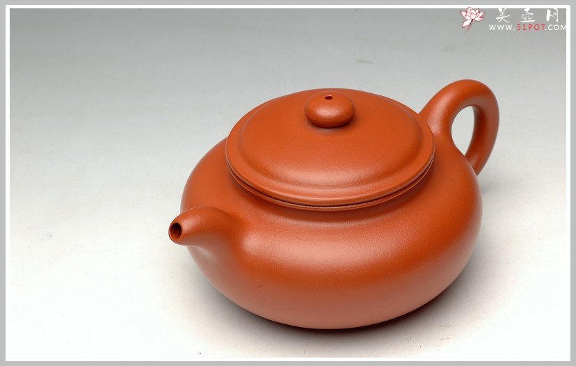 紫砂壶图片：气度不凡、实力体现 全手仿古 赵庄朱泥 - 宜兴紫砂壶网