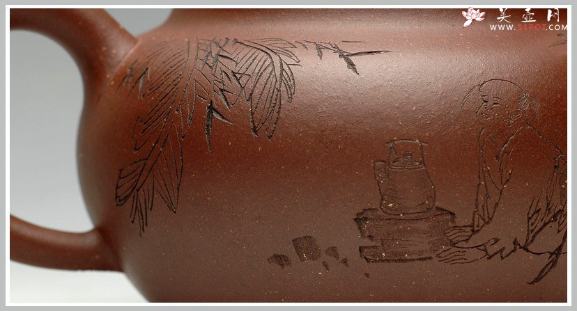 紫砂壶图片：精工 实用莲子 - 宜兴紫砂壶网