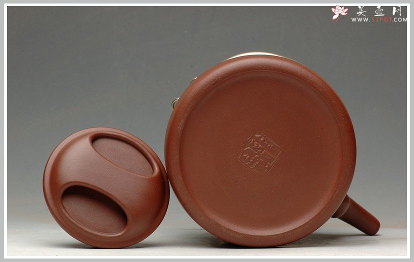 紫砂壶图片：饱满匀称 全手演绎洋桶 - 宜兴紫砂壶网