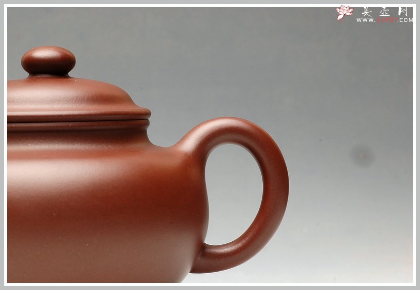 紫砂壶图片：江友明 三式之大亨掇只  辛卯年作品 精品 - 宜兴紫砂壶网