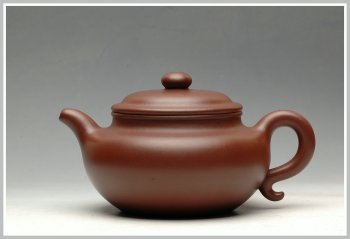 紫砂壶图片：江友明经典作品 友明三式之大亨仿古 欣赏 - 宜兴紫砂壶网