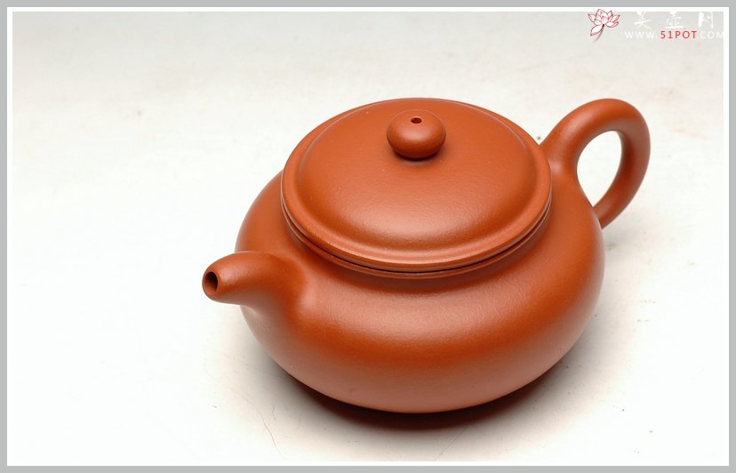 紫砂壶图片：秋收美壶 实用佳品 杀铁利器 赵庄朱泥 全手小仿古 - 宜兴紫砂壶网