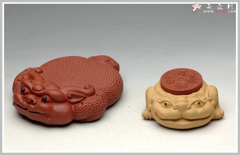 紫砂壶图片：壶托和盖托 - 宜兴紫砂壶网