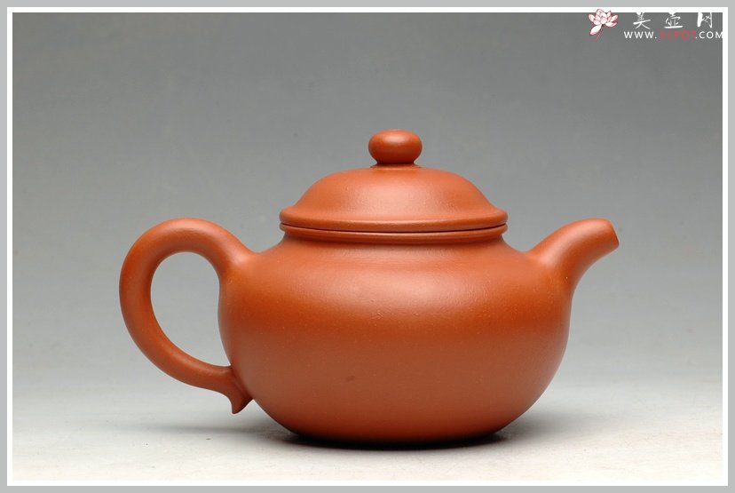紫砂壶图片：丰盈可人 古朴静雅   全手矮莲 - 宜兴紫砂壶网