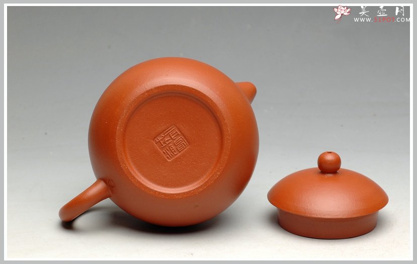 紫砂壶图片：紫砂爱好者必入之全手倒把西施 优质好朱泥 - 宜兴紫砂壶网