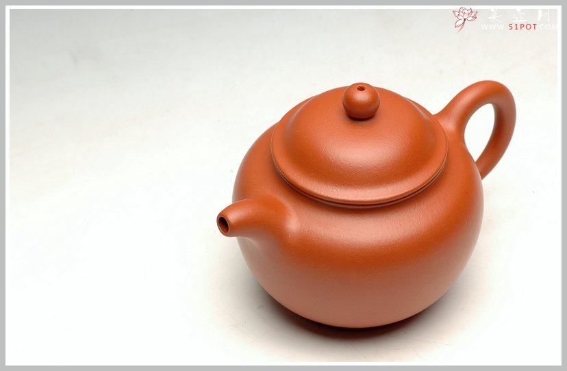 紫砂壶图片：冬日必备朱泥小壶 全手利器 全手小掇只 - 宜兴紫砂壶网