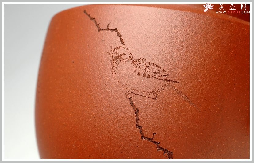 紫砂壶图片：摹古精品 雅致之风 全手高灯 桂花泥 - 宜兴紫砂壶网