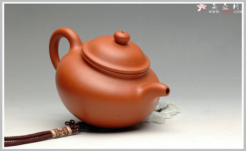 紫砂壶图片：丰盈可人 古朴静雅   全手矮莲 - 宜兴紫砂壶网