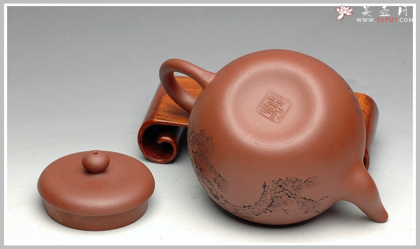 紫砂壶图片：栩栩如生 松鼠之趣 气韵灵动 福缘 - 宜兴紫砂壶网