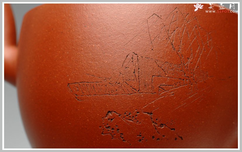 紫砂壶图片：摹古精品 雅致之风 全手高灯 桂花泥 - 宜兴紫砂壶网