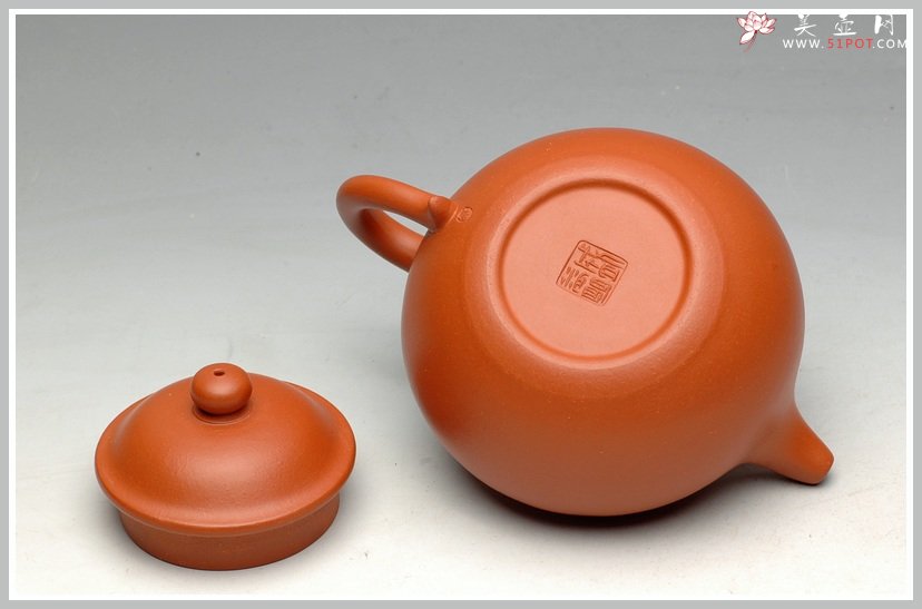 紫砂壶图片：丰盈可人 古朴静雅   全手矮莲 - 宜兴紫砂壶网