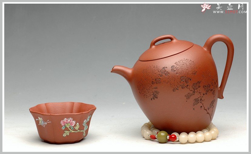 紫砂壶图片：美人醉 醉美人 迷人降坡泥 袁工全手新品 - 宜兴紫砂壶网