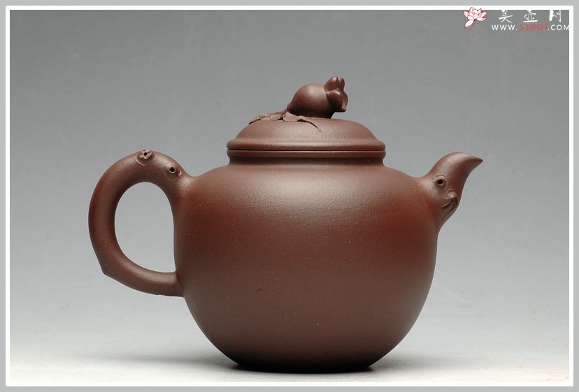 紫砂壶图片：饱满可人之秋硕 - 宜兴紫砂壶网