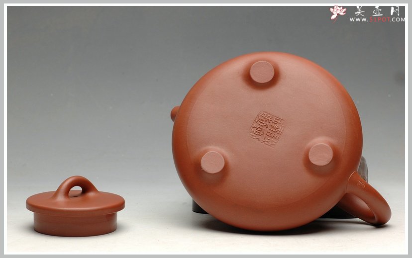 紫砂壶图片：鲍志强爱徒厉上清刻绘 谈剑锋精品子冶石瓢 - 宜兴紫砂壶网