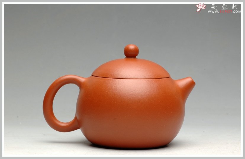 紫砂壶图片：紫砂爱好者必入之全手倒把西施 优质好朱泥 - 宜兴紫砂壶网