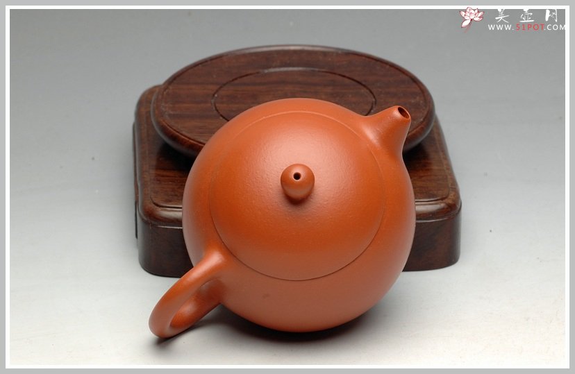 紫砂壶图片：紫砂爱好者必入之全手倒把西施 优质好朱泥 - 宜兴紫砂壶网