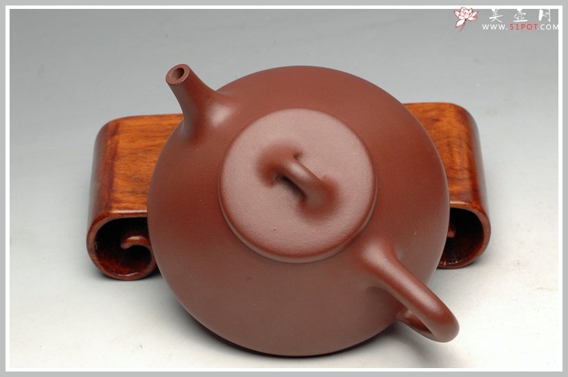 紫砂壶图片：好底料 骨肉均挺 实力艺人 全手子冶石瓢 - 宜兴紫砂壶网