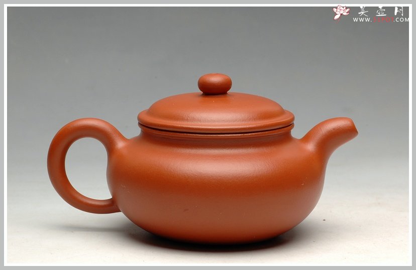 紫砂壶图片：秋收美壶 实用佳品 杀铁利器 赵庄朱泥 全手小仿古 - 宜兴紫砂壶网